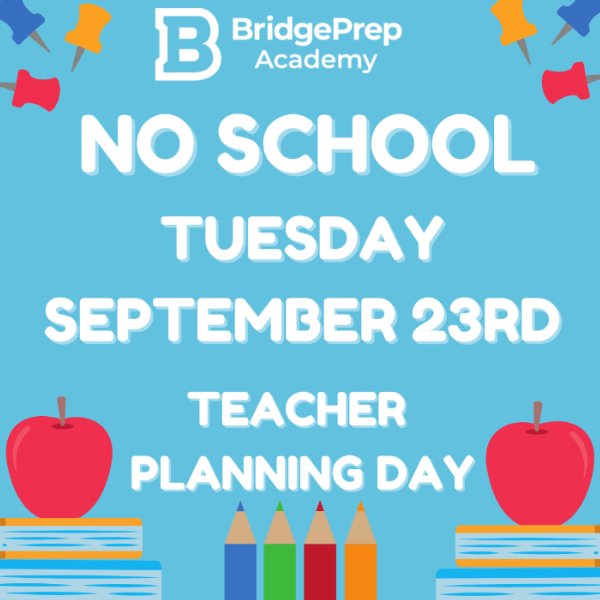 No School Teacher Planning Day